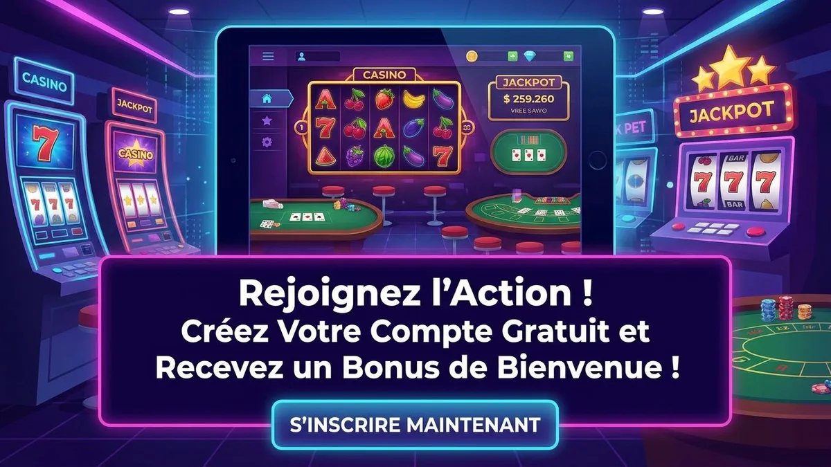 Inscription avec bonus